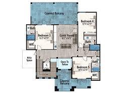 Five Bedroom Florida House Plan