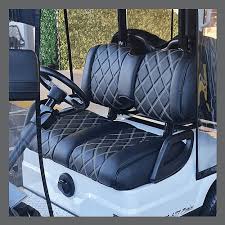 Ecar Luxury Padded Seat Covers Carts