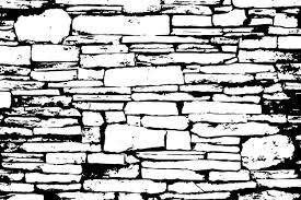 White Seamless Pattern Of A Stone Wall
