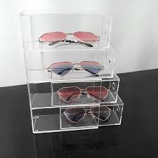 Clear Custom Rectangle Acrylic Glasses