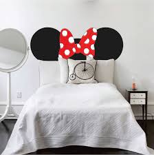 Cute Minnie Mouse Ears Bow Wall Mural