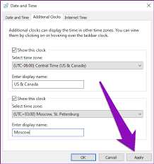 Add Multiple Clocks On Your Windows 10 Pc