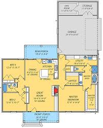Acadian House Plan With Safe Room