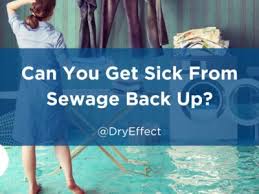 Can Sewage Backup Lead To Any Sickness