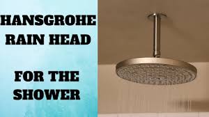 Rain Shower Head Installation From