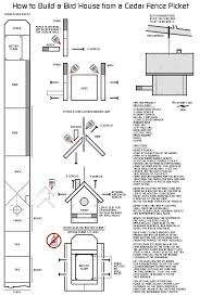 Birdhouse Design Blue Print