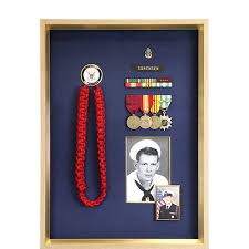 Military Memorabilia Frames Medals