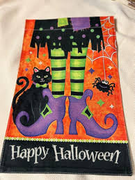 Black Cat Garden Flags For
