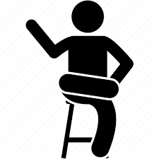 Chair Explaining Man Sit Sitting