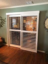 Sliding Glass Door Shutters