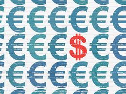 Currency Concept Dollar Icon On Wall