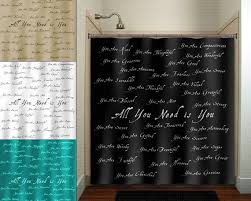 Fabric Shower Curtains Stall