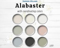 Sherwin Williams Alabaster Paint Color