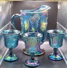 Indiana Glass Carnival Glass Pitcher
