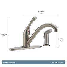 Single Handle Standard Kitchen Faucet