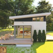 Modern Tiny House Plan With Loft