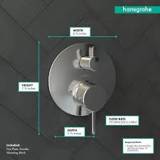 Handle Shower Valve Trim Kit