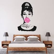 Audrey Hepburn Banksy Wall Sticker Ws