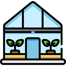 Green House Special Lineal Color Icon