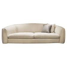 Taupe Leather Sofa For At 1stdibs
