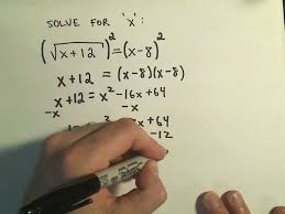 An Equation Involving A Single Radical