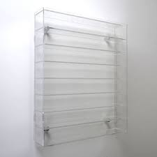 Model Car Display Case Wall Mounted