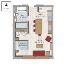 Apartment Floor Plans South Water Works