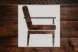 Chair Stencil Reusable Chair Stencil