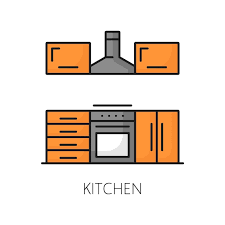 Premium Vector Kitchen Furniture Icon