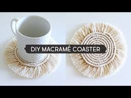 Macrame Diy Macrame Tutorial Diy Coasters