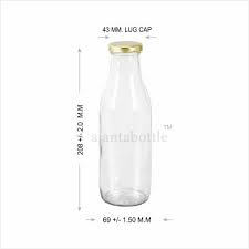 500 Ml Milk Glass Bottle