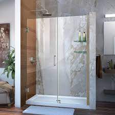 Frameless Hinged Shower Door