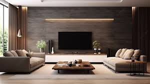 Contemporary Wooden Tv Unit Design And