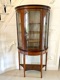 Victorian Satinwood Display Cabinet