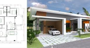 16 Meters Bungalow With Three Bedrooms