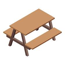 Premium Vector Picnic Table Bench