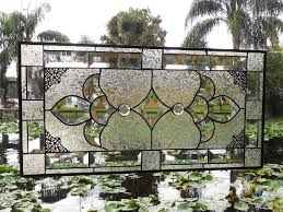 Traditional Stained Glass Window Panel
