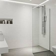 Frameless Fixed Shower Screen Door