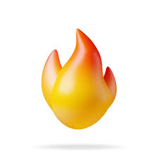 Premium Vector 3d Fire Flame Icon