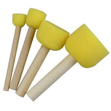 Paint Brush 20 Round Sponge Brush Set