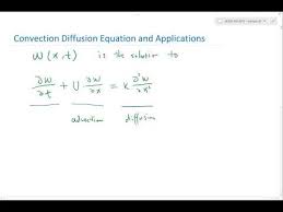 The Advection Diffusion Equation