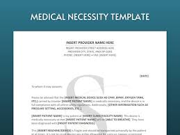 Printable Letter Of Medical Necessity