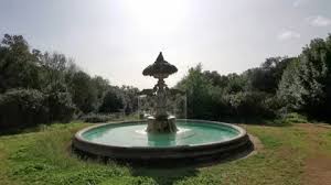 Fountain In The Center Of Eur Park In
