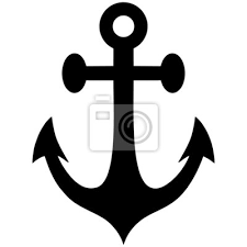 Anchor Icon Wall Stickers Moored