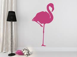 Flamingo Wall Decal Tropical Bird Wall