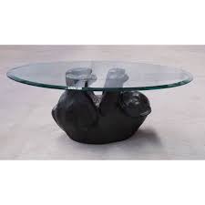 Table Basse Vintage Sculpture Ours