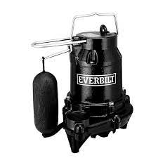 Everbilt 1 3 Hp Cast Iron Sump Pump
