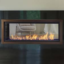 Vent Free See Through Gas Fireplace