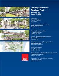 Long Range Master Plan Playland Park