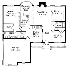 House Plan 98613 Ranch Style With